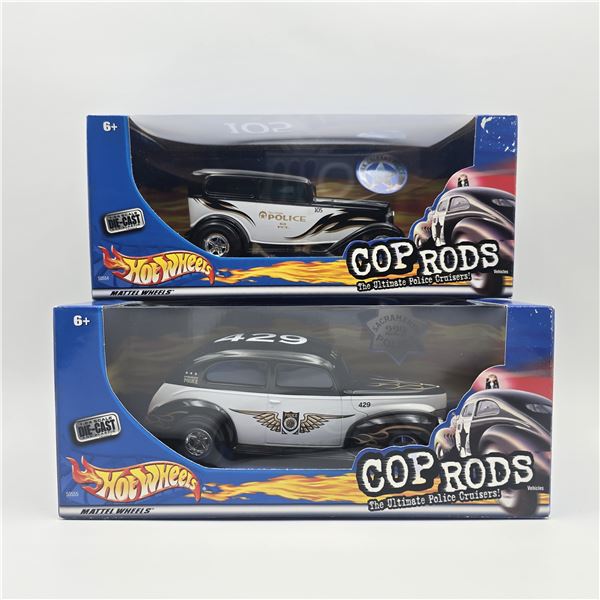Hot Wheels Cop Rods pair