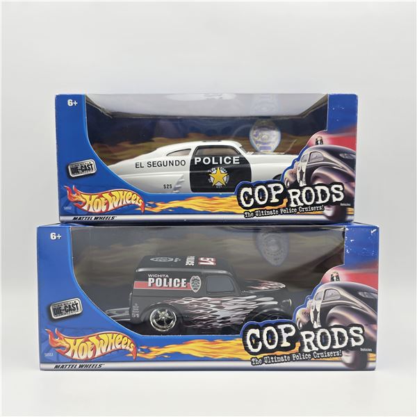 Hot Wheels Cop Rods pair