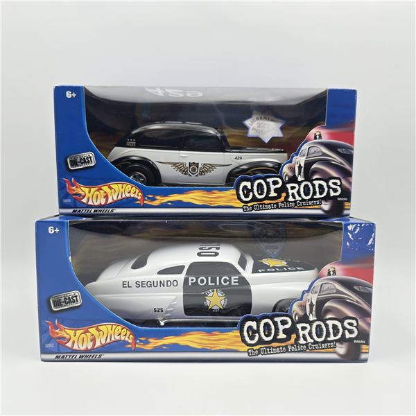 Hot Wheels Cop Rods pair