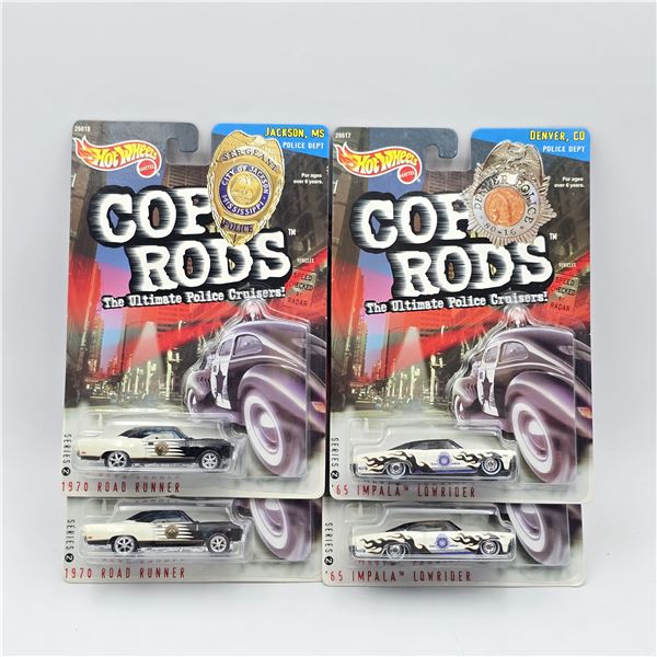Hot Wheels Cop Rods lot