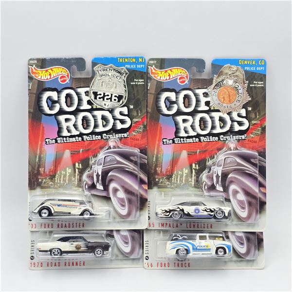 Hot Wheels Cop Rods Lot