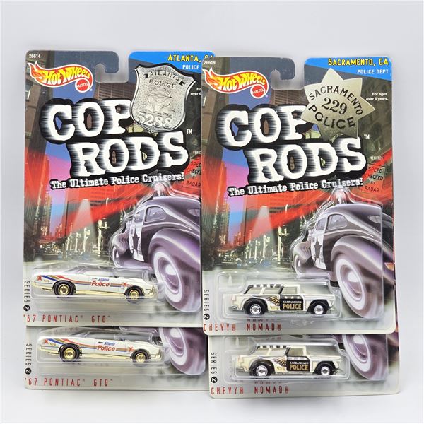 Hot Wheels Cop Rods Lot
