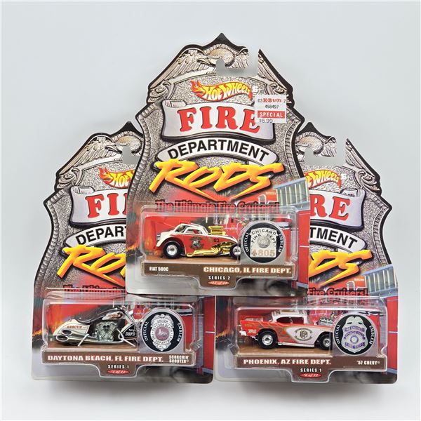Hot Wheels Fire Rods Lot