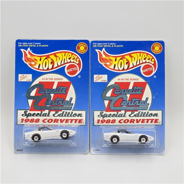 Hot Wheels L.E. Corvette Pair
