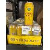 Image 1 : Guayaki Yerba Mate Peach Revival Cans, 12 x 458 ML