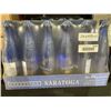 Image 1 : Saratoga Sparkling Carbonated Spring Water 24 x 473 mL Bottles
