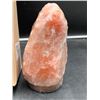 Image 2 : Natural Pink Salt Lamp with Wooden Base, 2-3 Kg