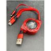 Image 3 : Yifechoi 2-Pack 3-in-1 1M USB Charging Cables with Multiple Connectors
