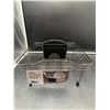 Image 1 : Home Basics Metal Dish Drainer With Utensil Holder