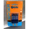 Image 1 : Spyder 2 Inch Mach-Blue SQ2 Driver Bit 5pc Set