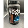 Image 1 : Vega Sport Protein Powder – Plant-Based, Chocolate, 837g