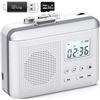 Image 1 : Gracioso Portable Cassette Player Recorder Converter,Cassette to MP3 via SD Card,Cassette Tape Playe