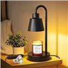 Image 1 : Lazenry Candle Warmer Lamp with Timer, Plug in Wax Melt Warmer, Dimmable Candle Lamp with Bulb, Warm