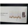 Image 1 : Cimetech LED Flameless Candles Set with Remote Control (8 Pieces)