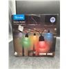 Image 2 : Govee Smart Outdoor String Lights H7020, RGBIC Warm White 48ft LED Bulbs, WiFi Patio Lights Work wit