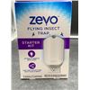 Image 1 : Zevo Flying Insect Trap Starter Kit with 1 Device and 1 Cartridge