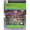 Image 3 : Stainless Steel Solar Galaxy Wind Chime with Color-Changing LED