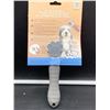 Image 2 : Nice Paws Self-Cleaning Pet Slicker Grooming Brush for Cats and Dogs