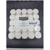 Image 1 : Candle-lite Company 2×50 Count Unscented Multipurpose Tea Lights