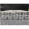 Image 2 : Set of 25 White Tea Light Candles, Unscented