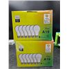 Image 1 : Suchiop A19 15W LED Light Bulbs, 1500 Lumens, E26 Base, 12 Bulbs Total