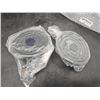 Image 2 : Lot of 2 Electric Stove Replacement Burner Coil Heating Elements Set (Small Burner)