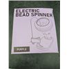 Image 2 : Electric Bead Spinner for Jewelry Making, Purple
