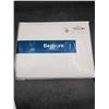 Image 2 : Bedsure Queen Size White Duvet Cover Set, Double Brushed, 3 Pieces