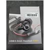 Image 2 : Jiamoshi EH01 USB/3.5mm Headset With Inline Controls