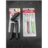 Image 1 : Good Cook Can Opener and Paring Knives Set with Multiple Colors