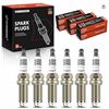 Image 1 : R Premium SP31940-6-C Spark Plugs – Set of 6