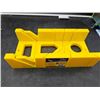 Image 1 : Tooltech 12-Inch (30 cm) Plastic Mitre Box with Saw Guide