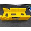 Image 1 : Tooltech 12-Inch (30 cm) Plastic Mitre Box with Saw Guide