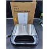 Image 1 : Reemix 3 in 1 Sandwich Maker Model JK-702A with Stainless Steel Exterior