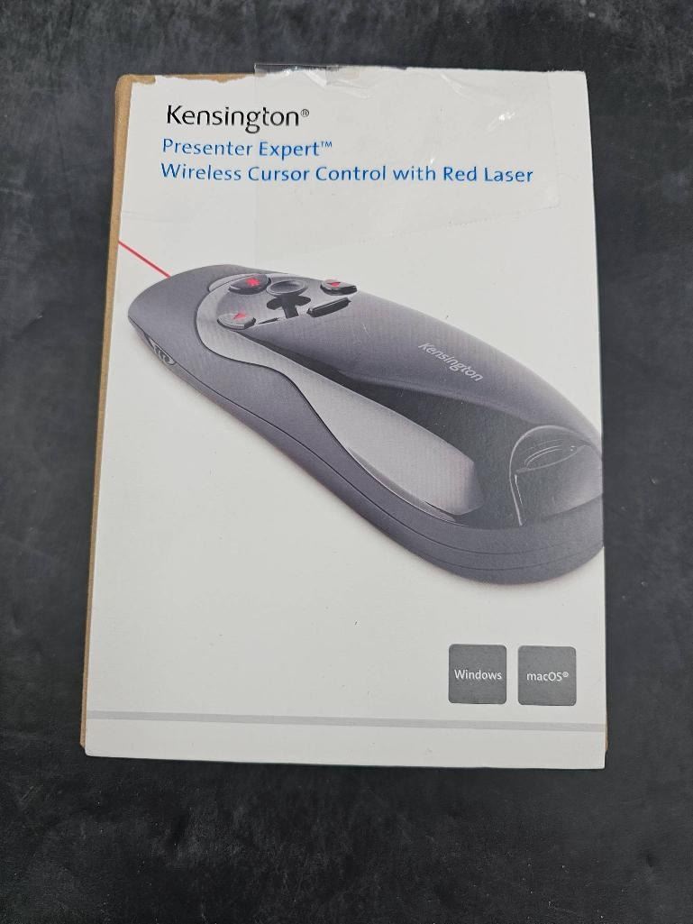 Kensington Presenter Expert Wireless Cursor Control with Red Laser