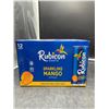 Image 1 : Rubicon Exotic Sparkling Mango Beverage, 12 Cans, 355 ml Each