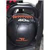 Image 1 : Bionic Body 40 lb Soft Kettlebell with Handle
