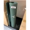 Image 1 : Green Mat with Embossed Circular Pattern Yoga Mat