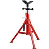 Image 1 : VEVOR V Head Pipe Stand 1/8″-12″ Capacity, Adjustable Height 24″-42[x=#82