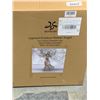Image 2 : Hoyechi Lighted Outdoor Rattan Angel with 120 LED Lights
