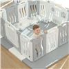 Image 1 : Foldable Baby playpen Baby Folding Play Pen Kids Activity Centre Safety Play Yard Home Indoor Outdoo