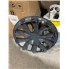 Image 2 : CCI Set of 4 Wheel Covers, Model IWC467BLK, Black Finish, 18 Inch