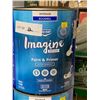 Image 2 : Co-op Imagine Premium Paint & Primer Interior Eggshell, 3.64L, Lot of 2
