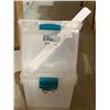 Image 1 : Sterilite 64 Qt. (61 L) Latching Storage Containers, Lot of 3