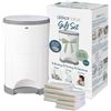 Image 1 : Dekor Plus Diaper Pail Gift Set with Features for Refill Use