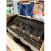 Image 4 : Black Carbon Fiber Finish Watch Winder Display Case With Locking Mechanism Holds 16 Watches
