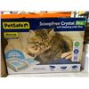 Image 2 : PetSafe ScoopFree Crystal Pro Self-Cleaning Cat Litter Box – Front-Entry – Hands-F