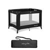 Image 1 : Nest Portable Playard in Black with Carrybag an Shoulder Strap, Lightweight, Packable and Easy Setup