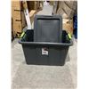 Image 1 : Sterilite Tuff1 30-Gallon (114 L) Storage Bin with Lid