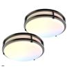 Image 1 : LENSGRAY 2-Pack Light Fixtures, Model X0C3FM0MK13